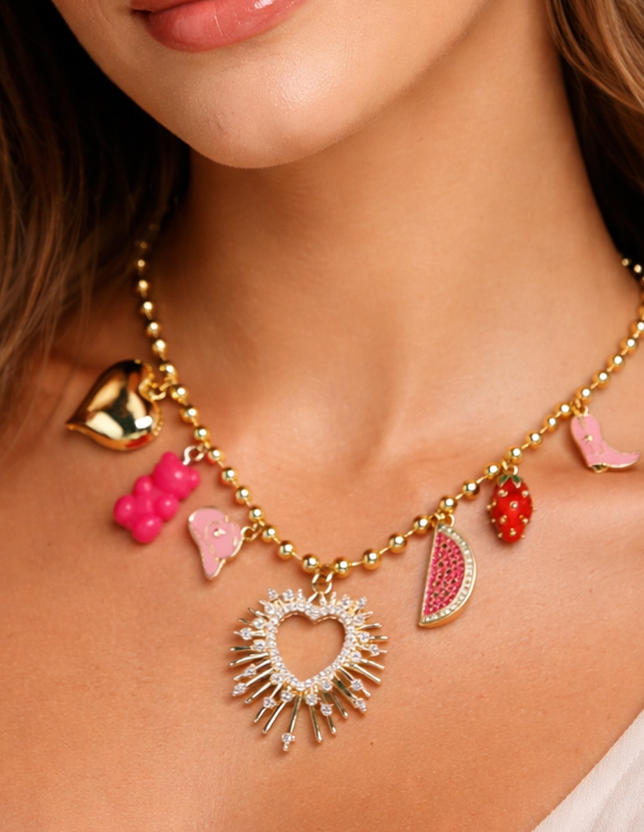 Collar de corazón Yoiko Heartbeat