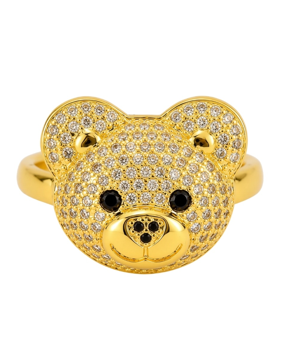 Anillo de oso Shine Golden zirconia baño de oro Anillo de oso Shine Golden zirconia baño de oro