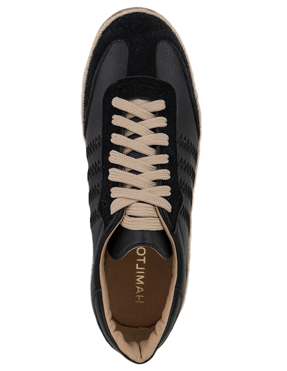Tenis Hamilton Footwear Kenya Black para mujer