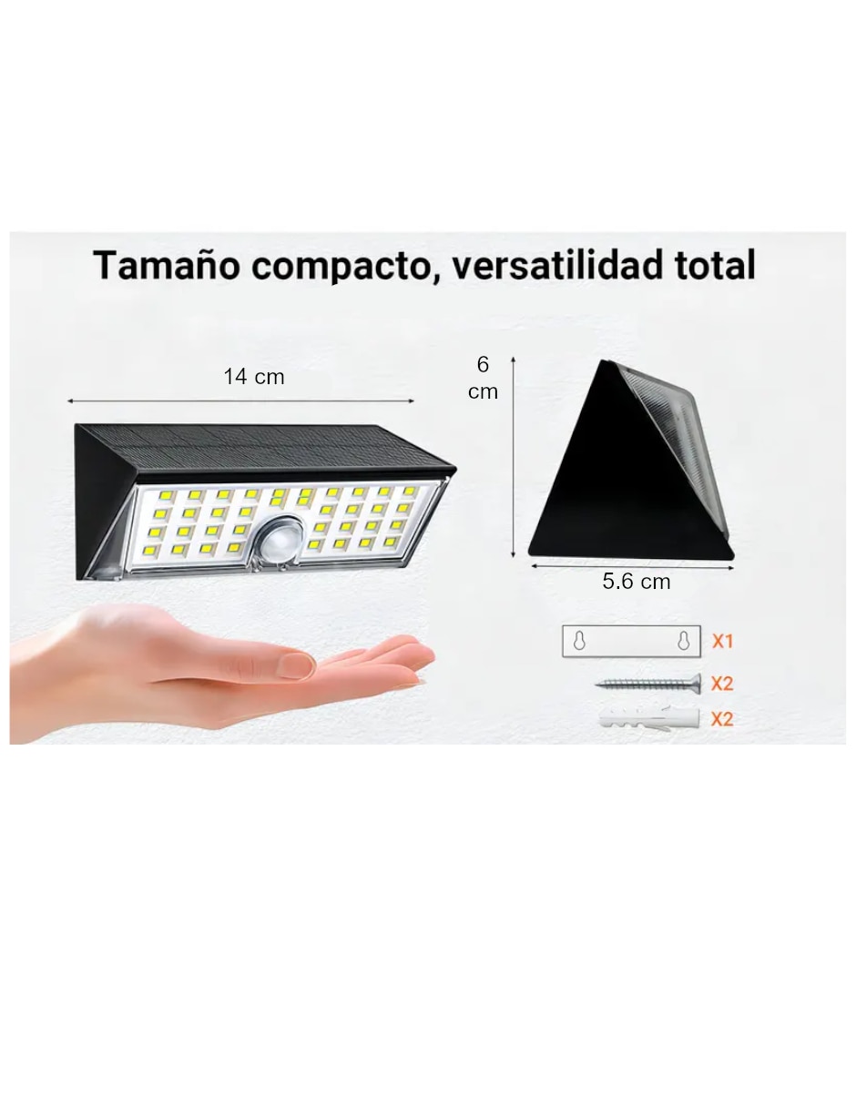 Set de lámparas solares led 4