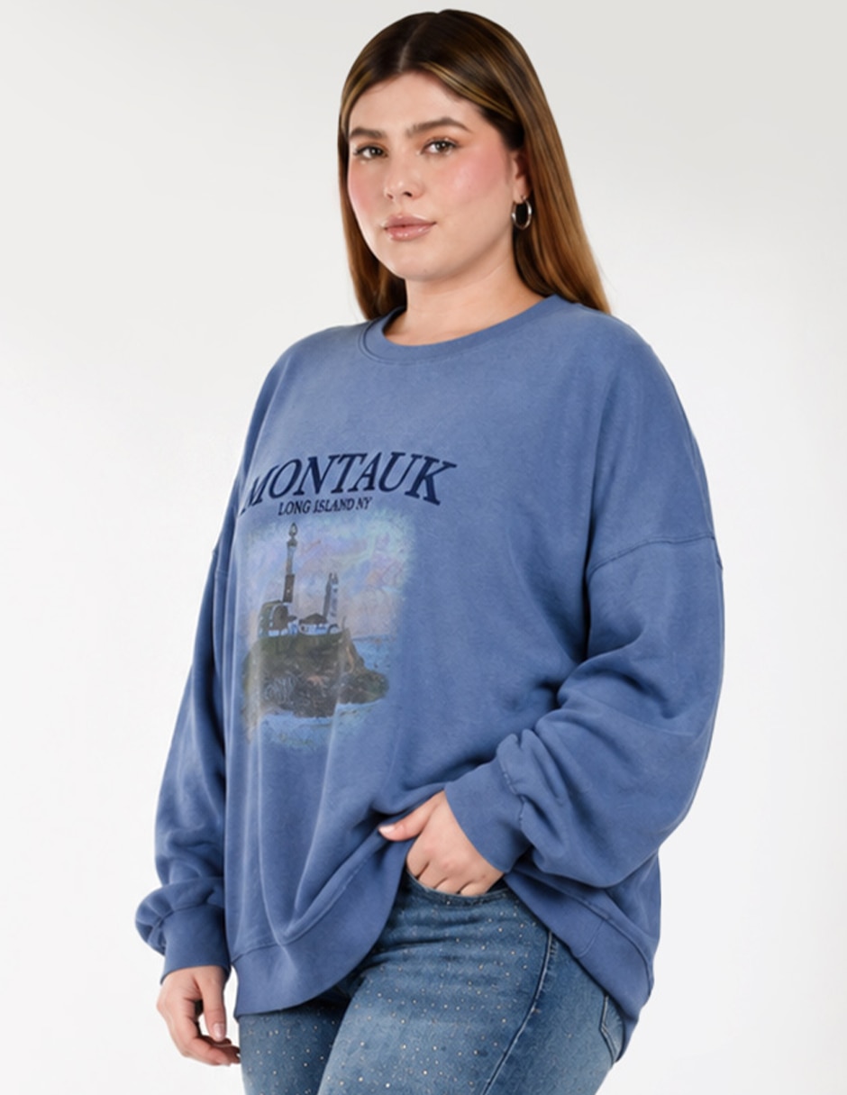Sudadera con sin capucha para mujer 2