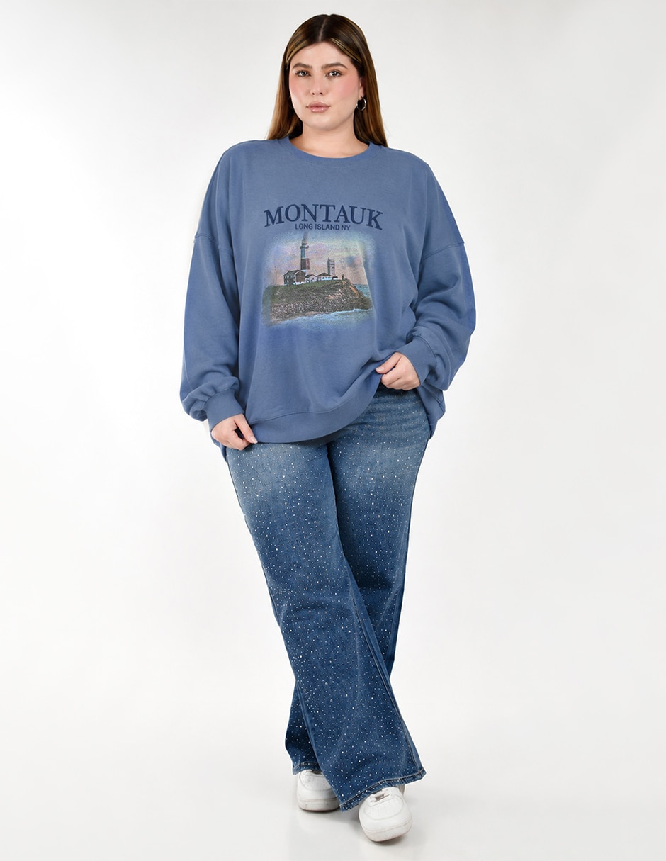 Sudadera con sin capucha para mujer 3