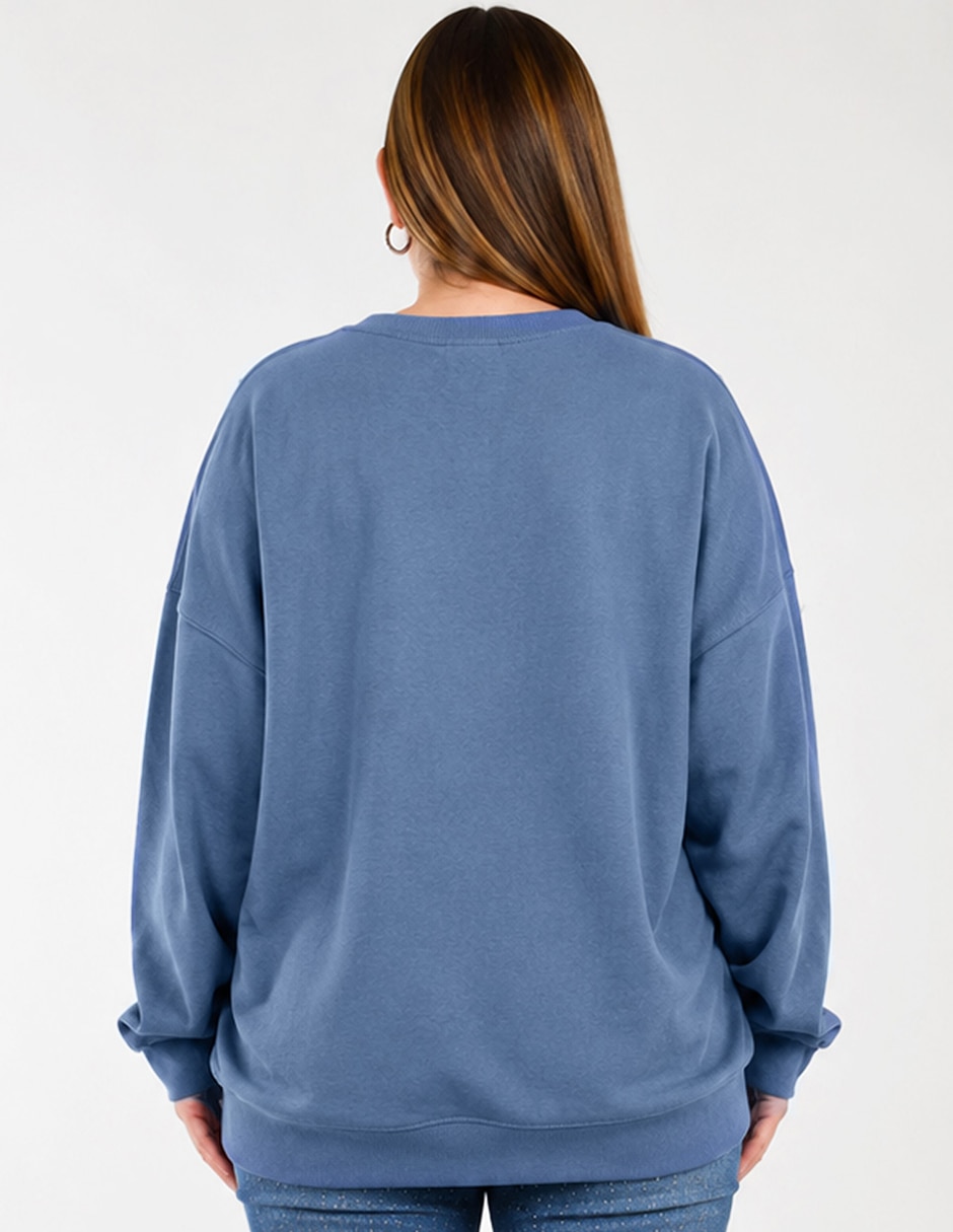 Sudadera con sin capucha para mujer 5