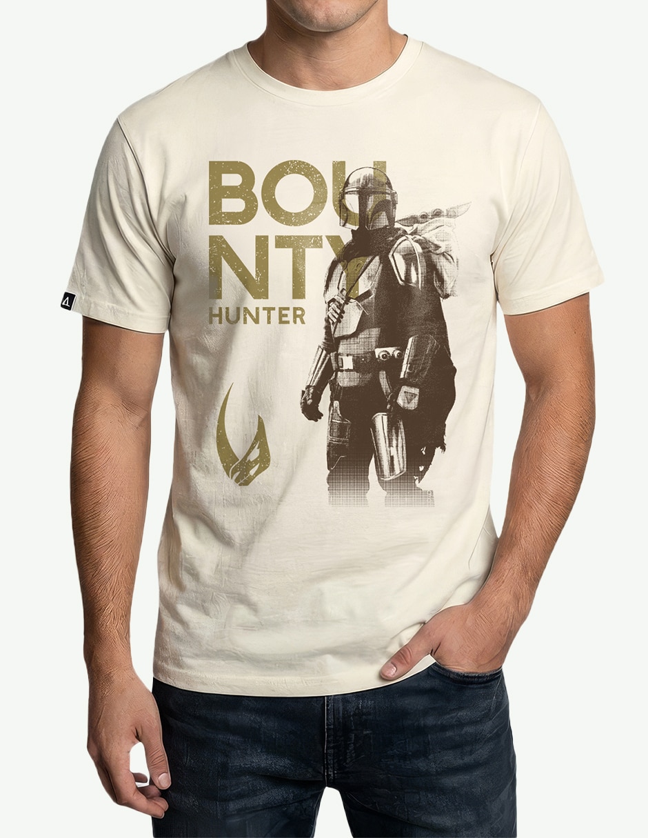 Playera The Mandalorian cuello redondo para hombre 3