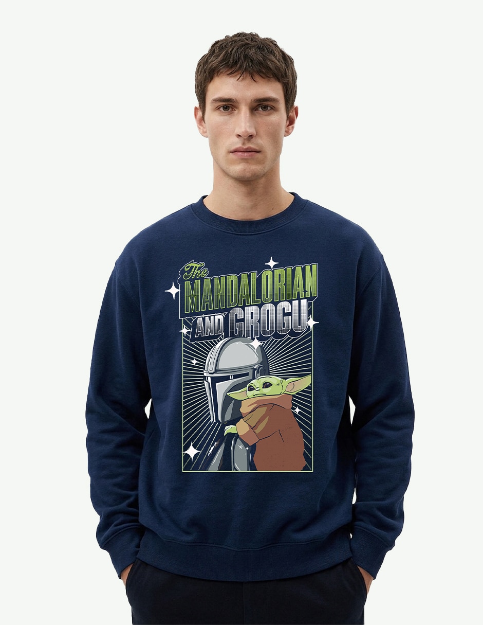 Sudadera The Mandalorian and Grogu para hombre