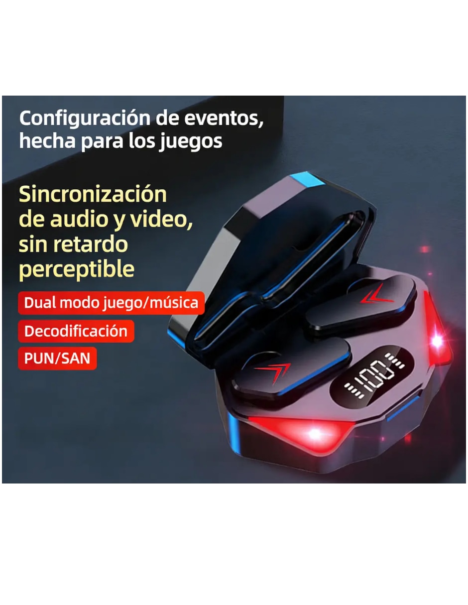 Audífonos In-Ear Genérica Inalámbricacon cancelacion de ruido