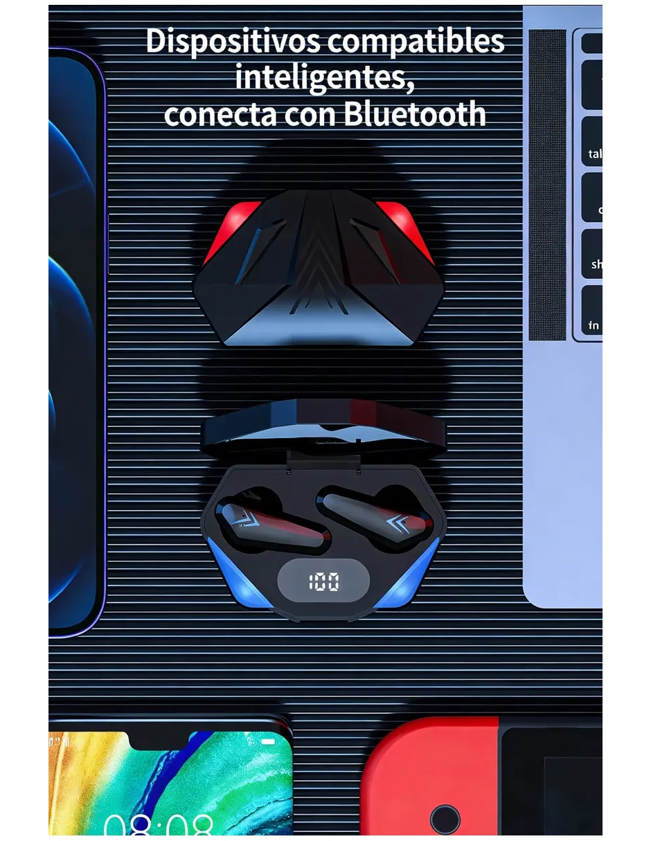 Audífonos In-Ear Genérica Inalámbricacon cancelacion de ruido