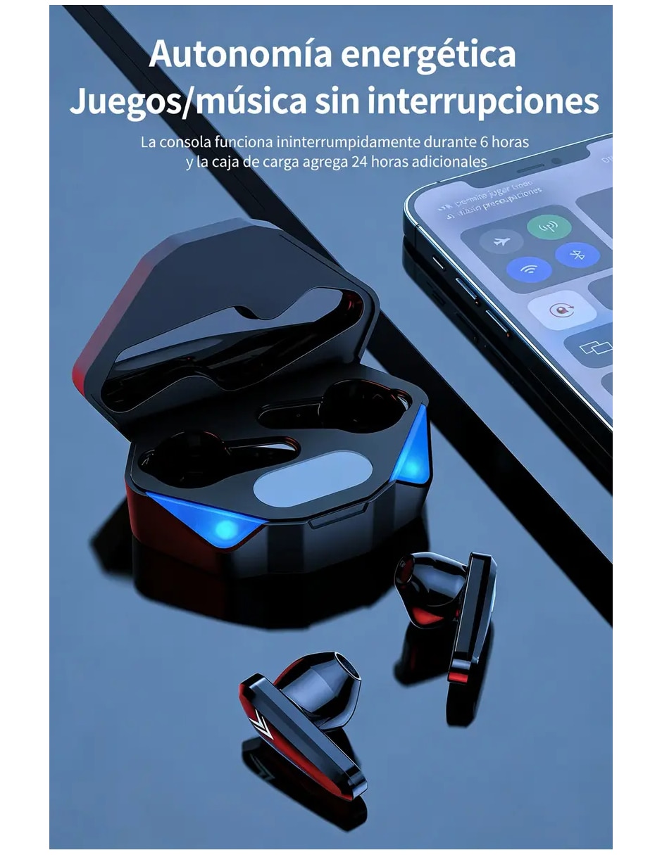Audífonos In-Ear Genérica Inalámbricacon cancelacion de ruido