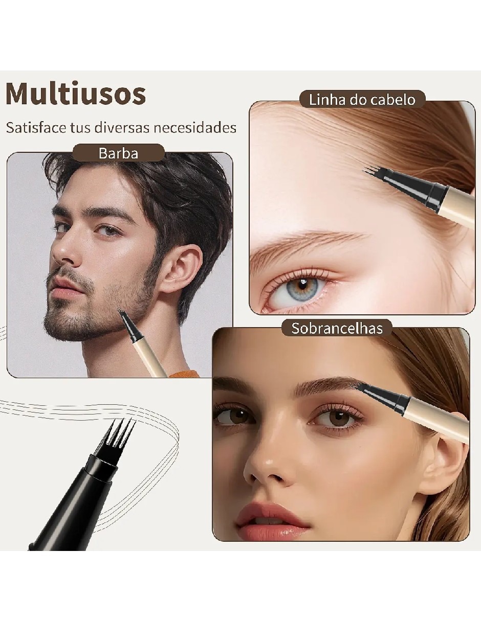 Plumón para cejas mate genérica delineador de cejas