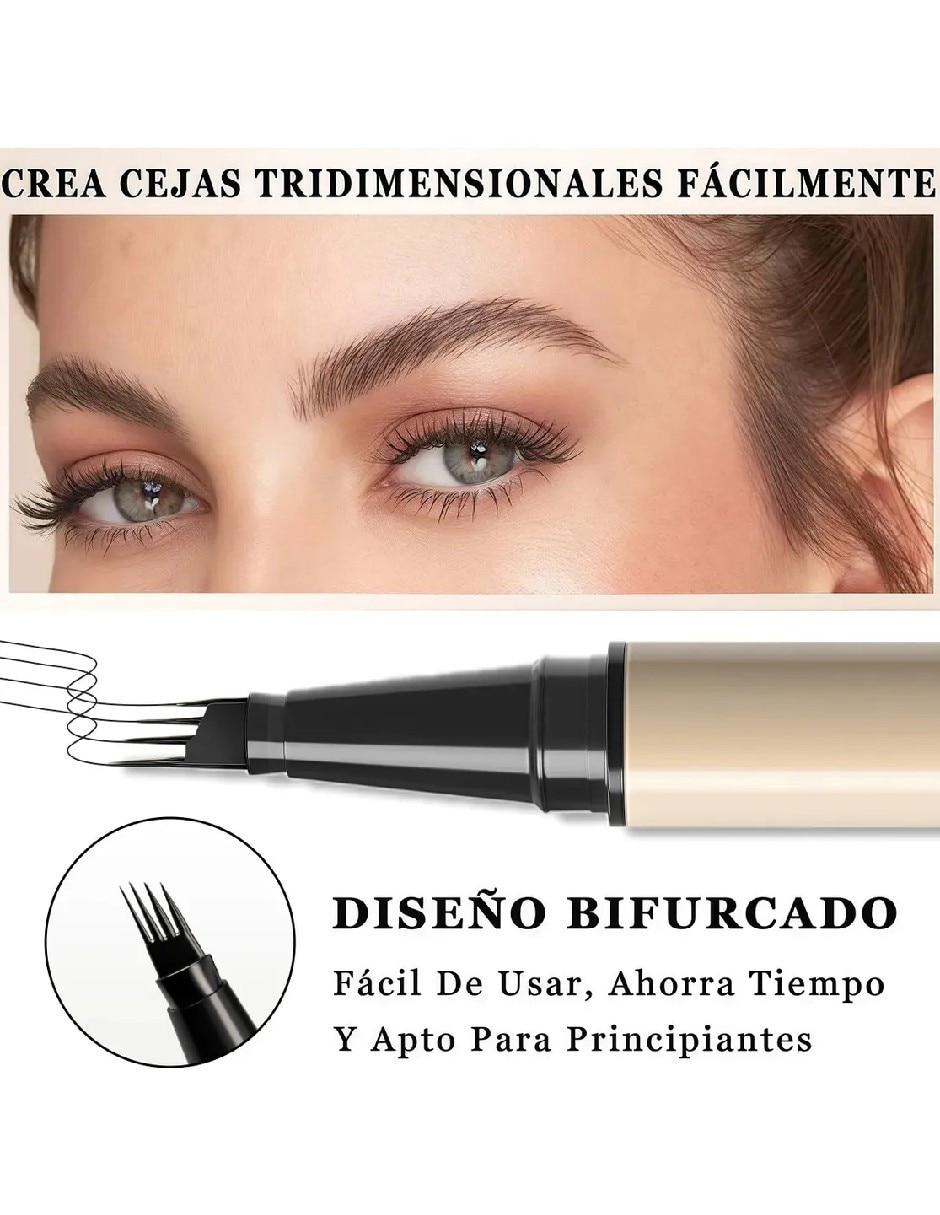 Plumón para cejas mate genérica delineador de cejas