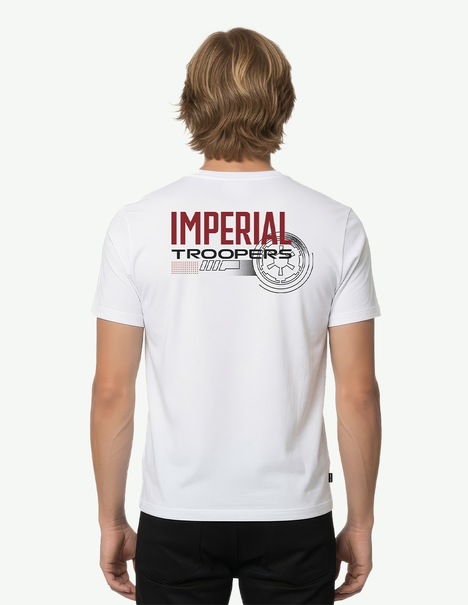 Playera The Mandalorian cuello redondo para hombre 3