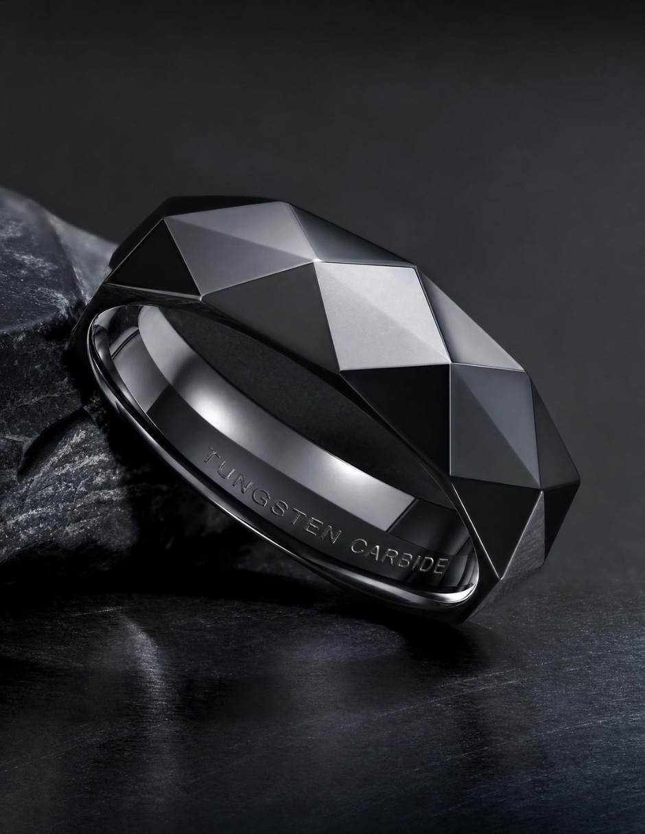 Anillo Chulada Black pulido