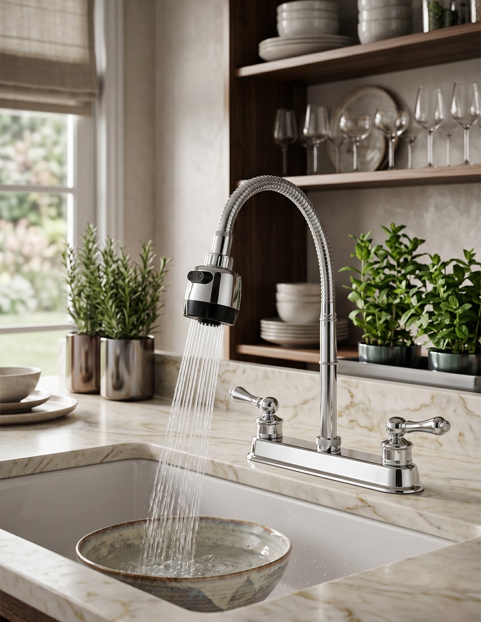 Llave mezcladora para cocina Maxims