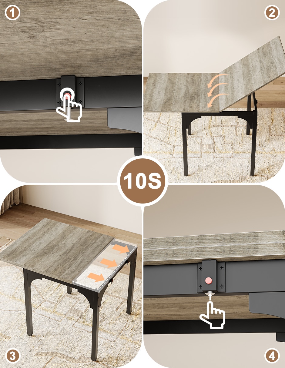 Comedor extendible Nuestro Nido para 6 personas