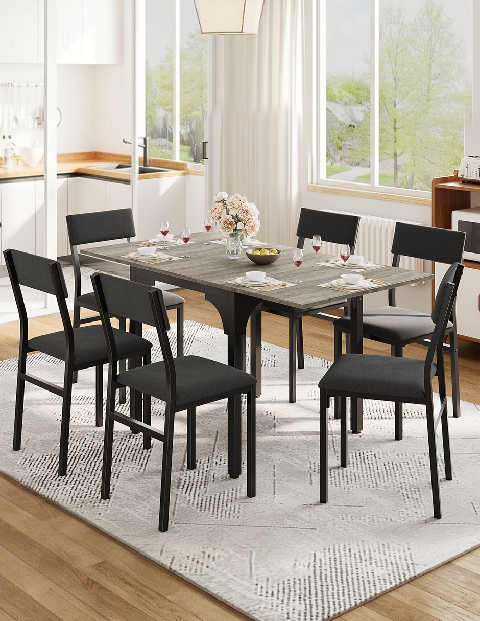 Comedor extendible Nuestro Nido para 6 personas