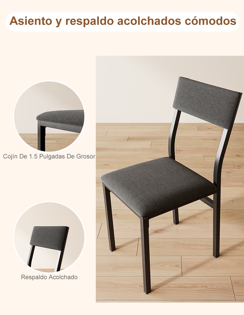 Comedor extendible Nuestro Nido para 6 personas