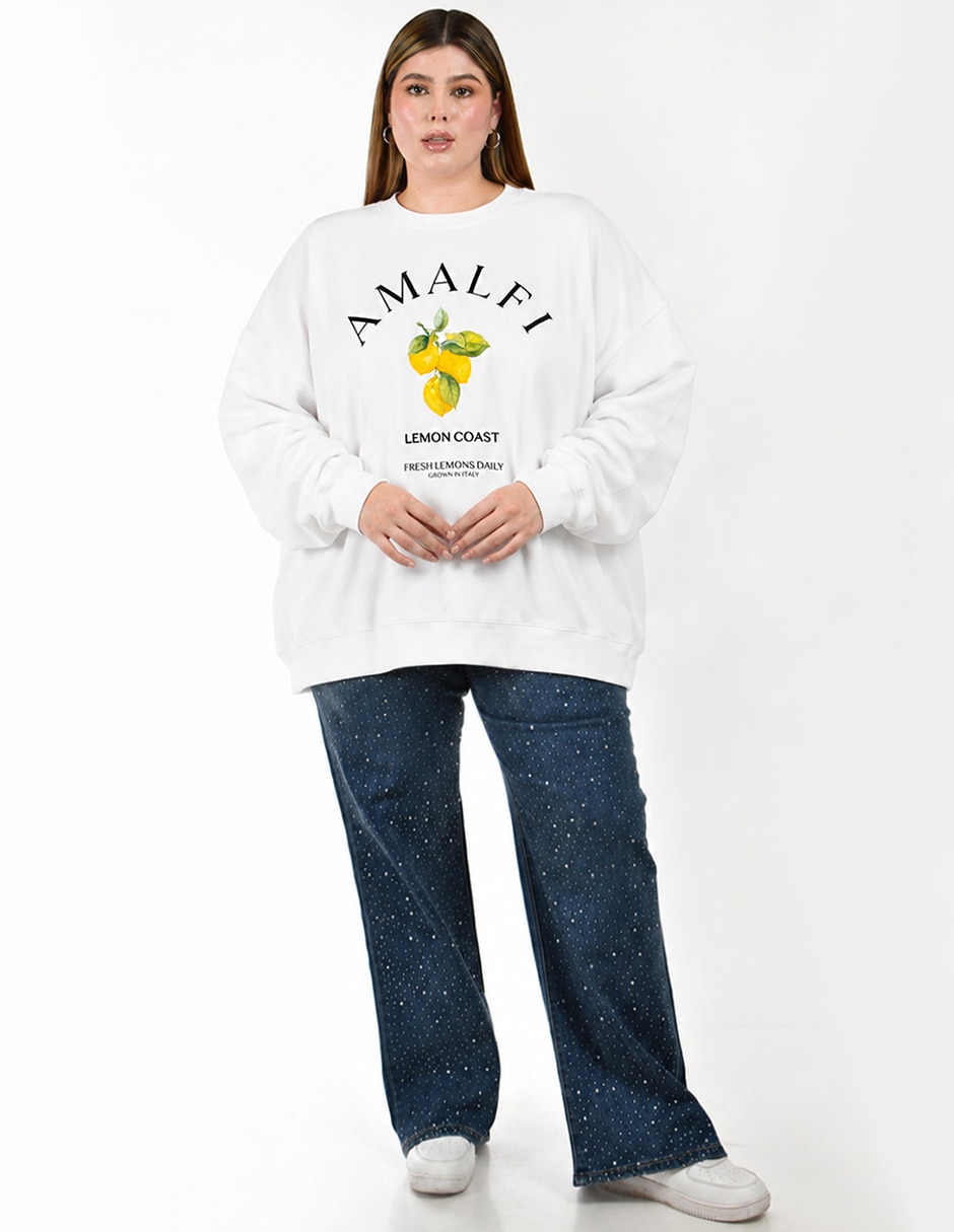 Sudadera con sin capucha roman fashion para mujer