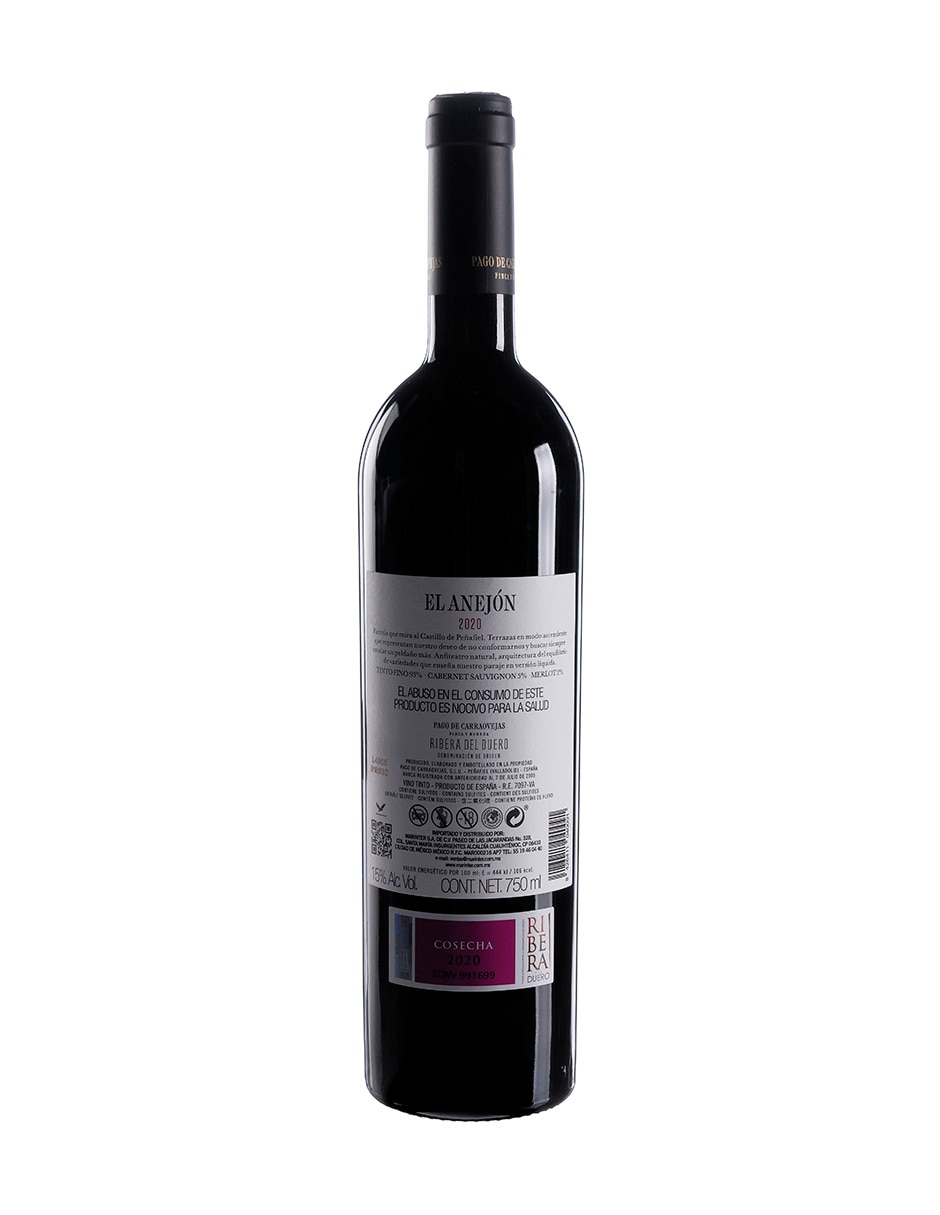 Vino tinto El Anejon Alma Carraovejas Varietal