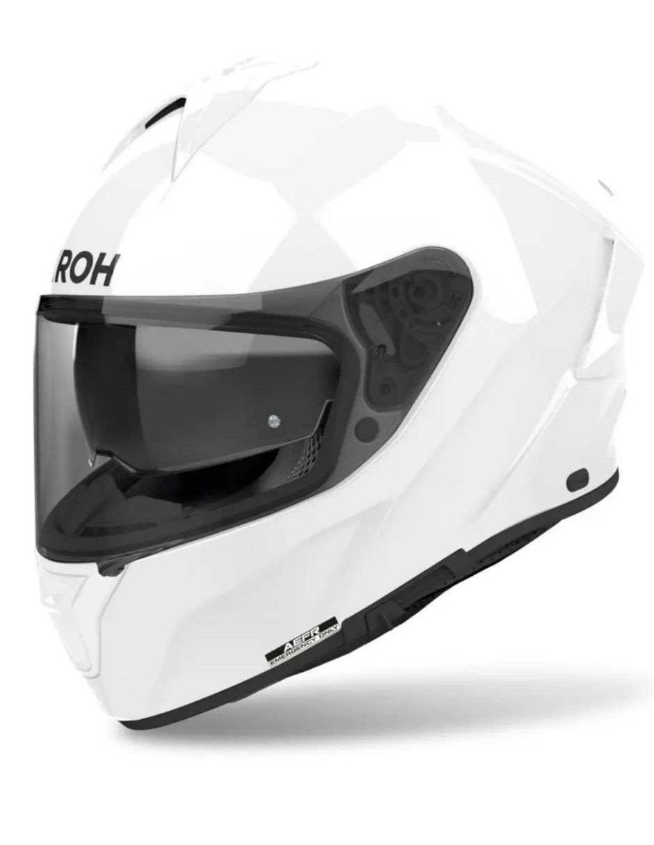 Casco cerrado para motocicleta deportiva airoh para hombre