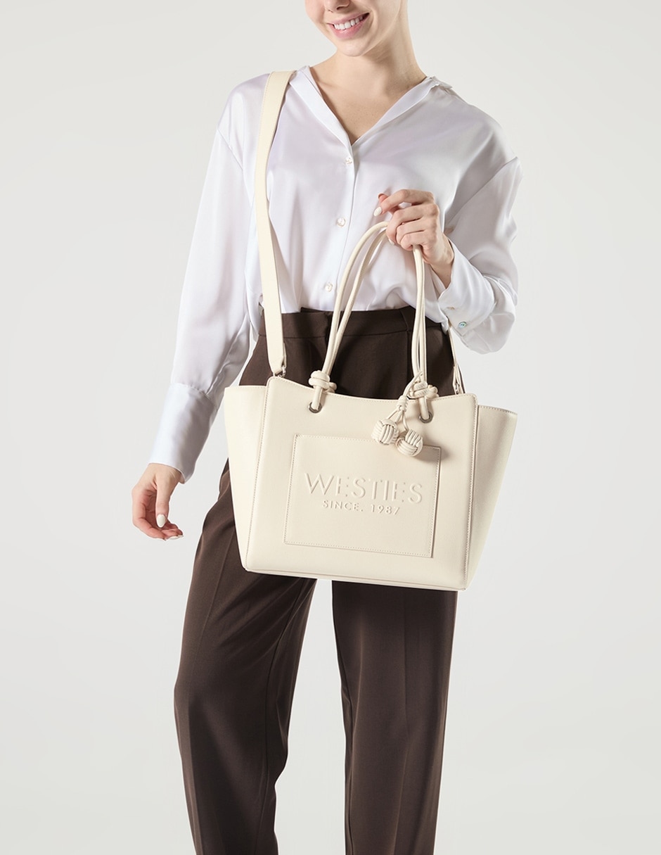 Bolsa tote Westies Atou para mujer