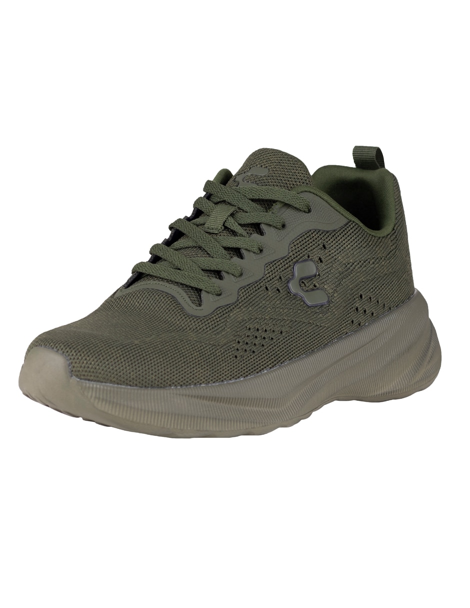 Tenis de piel sin familia para hombre 2