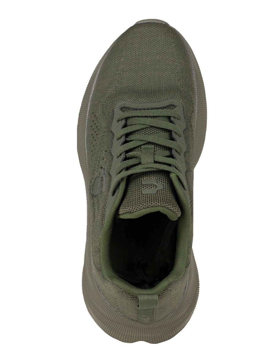 Tenis de piel sin familia para hombre 6
