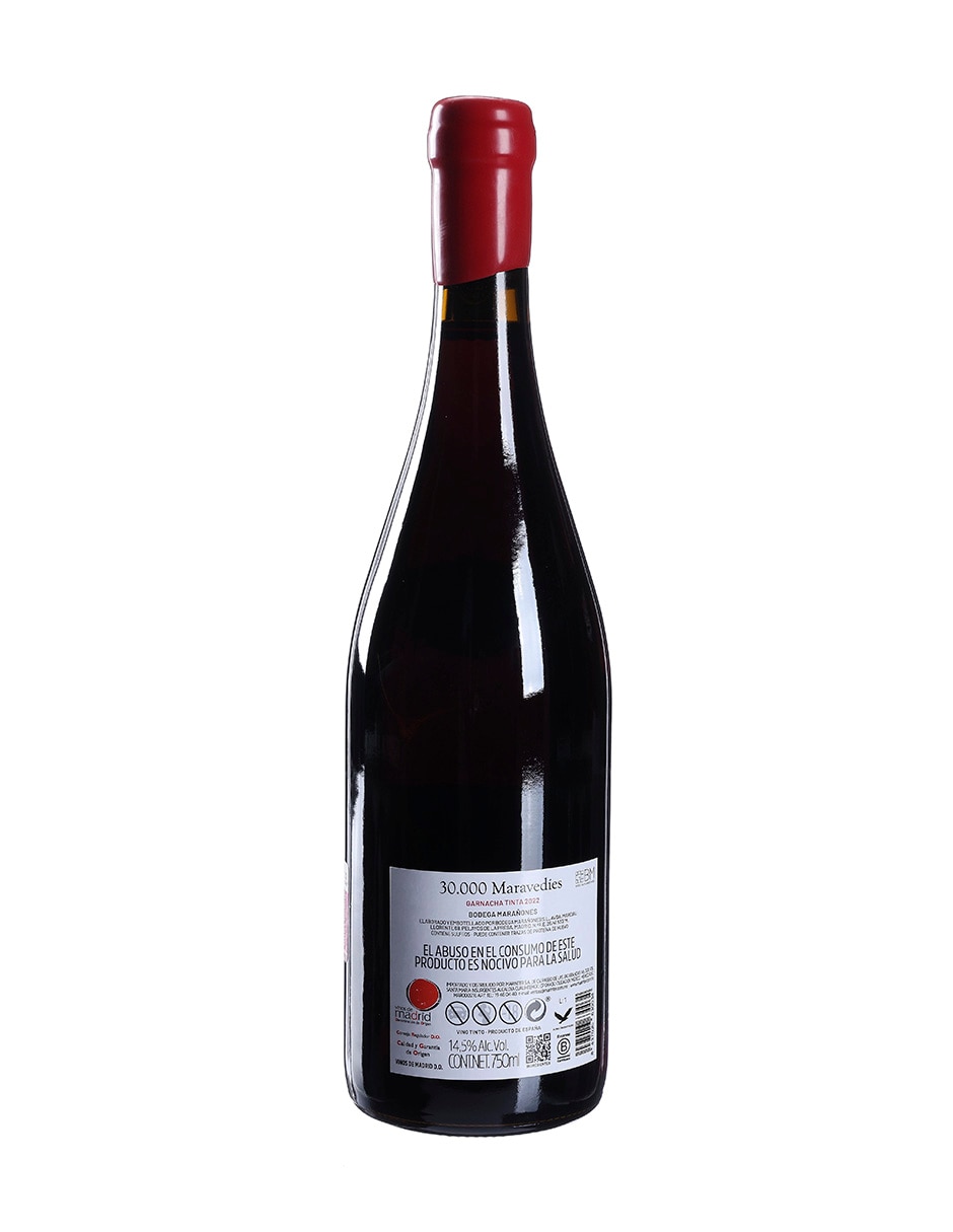 Vino tinto 30.000 Maravedies Marañones garnacha