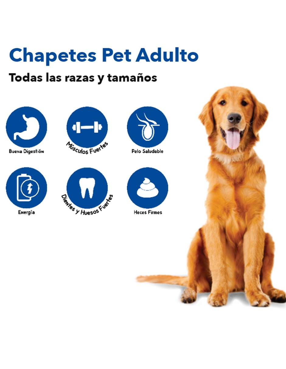 Croqueta Chapetes de carne para perro etapa adulto