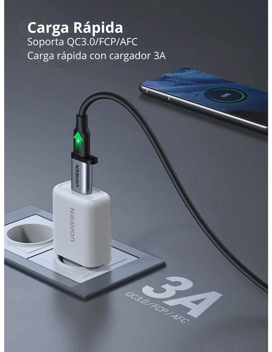 Cable USB A USB C de 1m 4