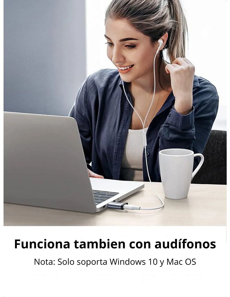 Cable USB A USB C de 1m 6