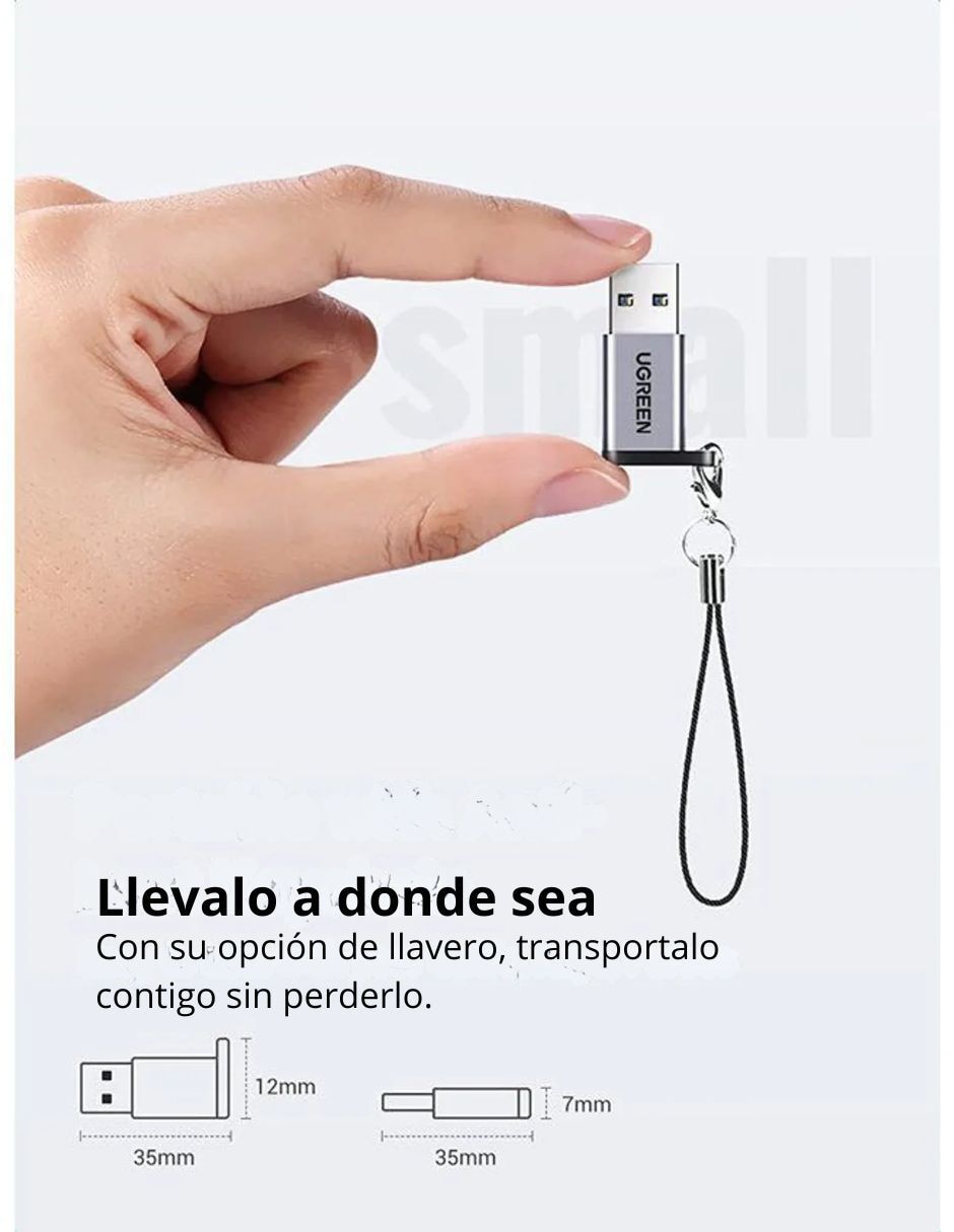 Cable USB A USB C de 1m 7