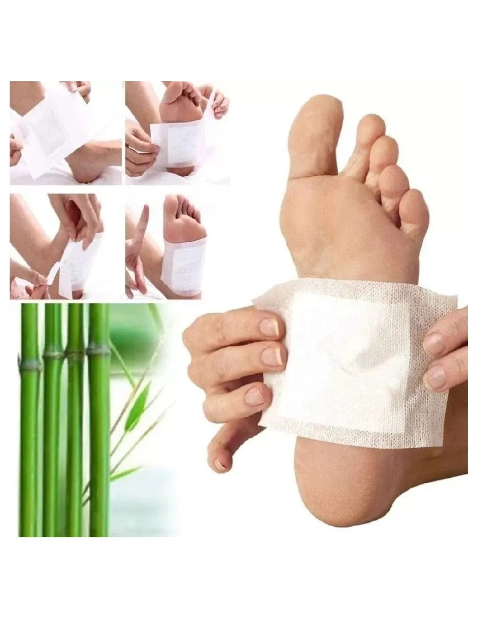 Parches para pies caja con 100 parches detox para pies parches detox 2