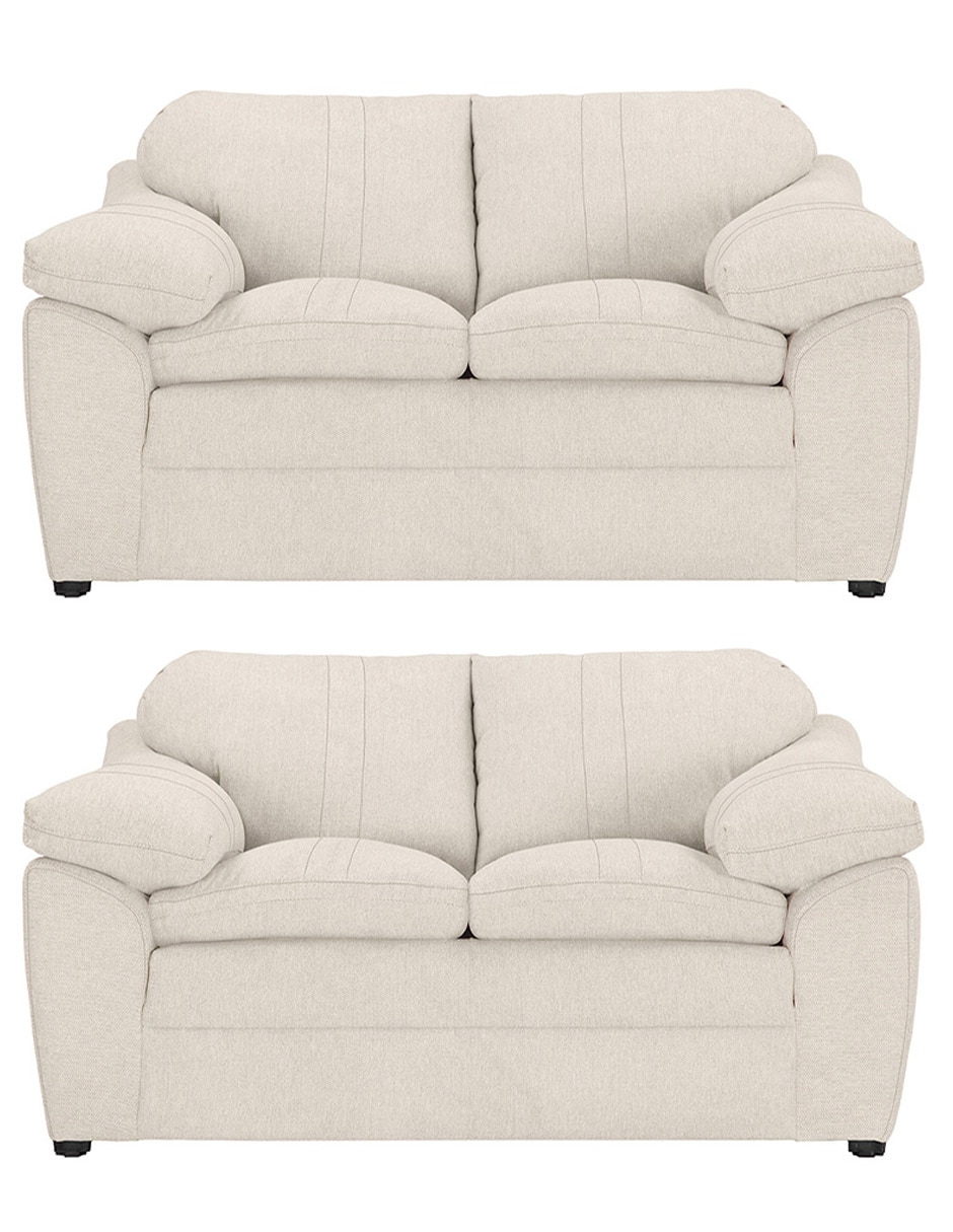 Sala 2 piezas Aston Love Seat de tela 1