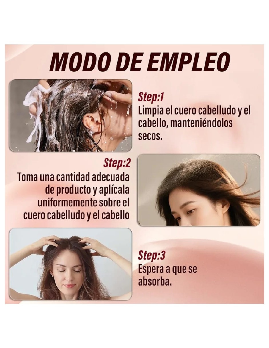 Aceite para cabello dúo spray para crecimiento capilar Genérica