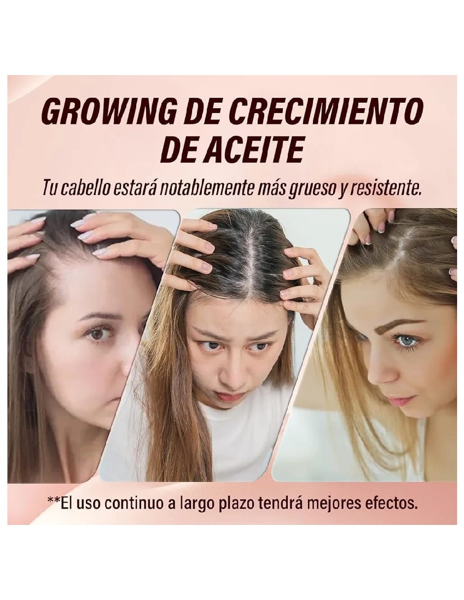 Aceite para cabello dúo spray para crecimiento capilar Genérica