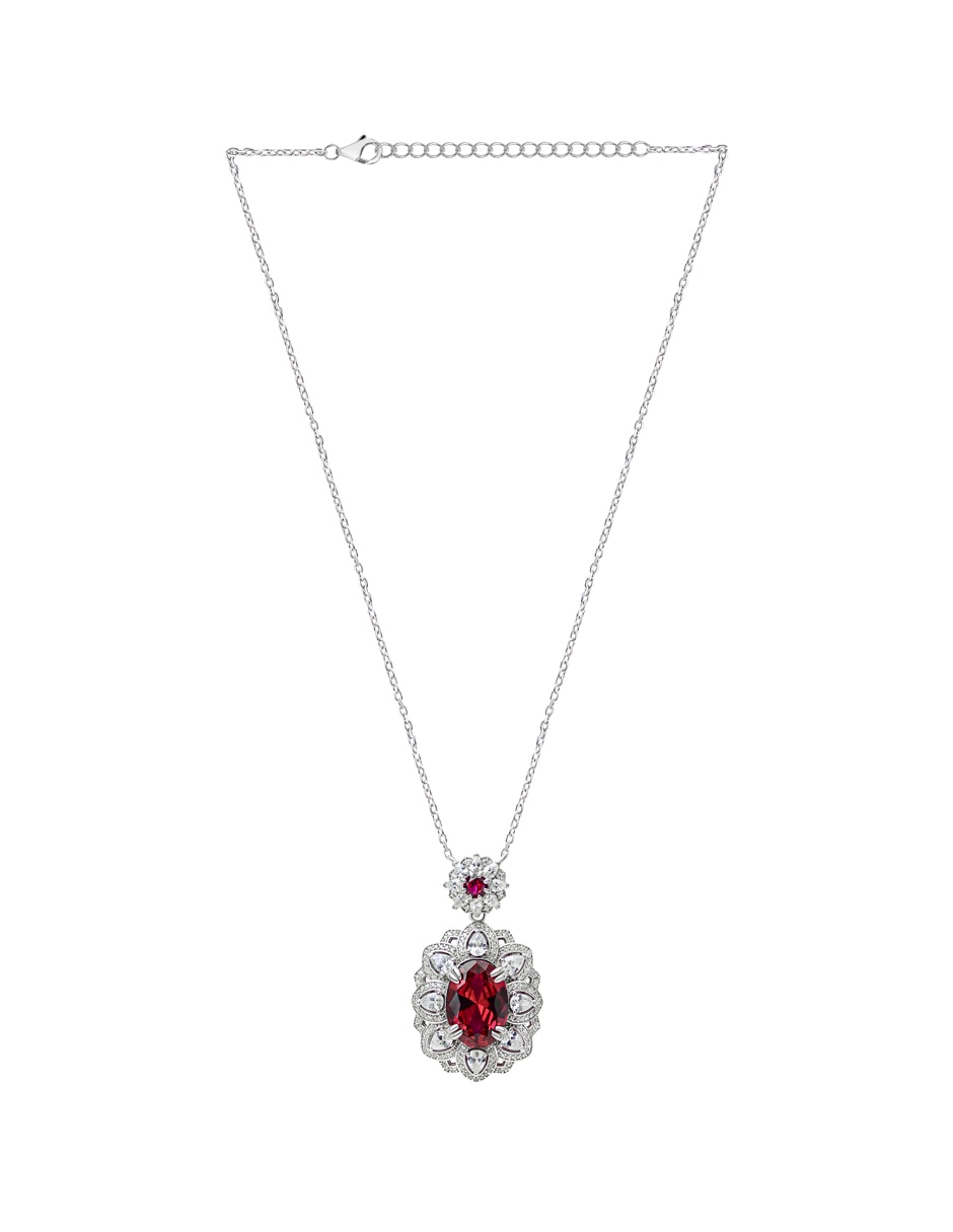 Collar con dije Gladkova Joyería de plata p 925