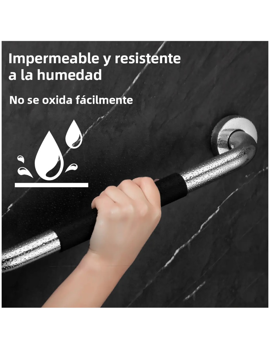 Barra de seguridad Genérica de acero inoxidable 3 piezas
