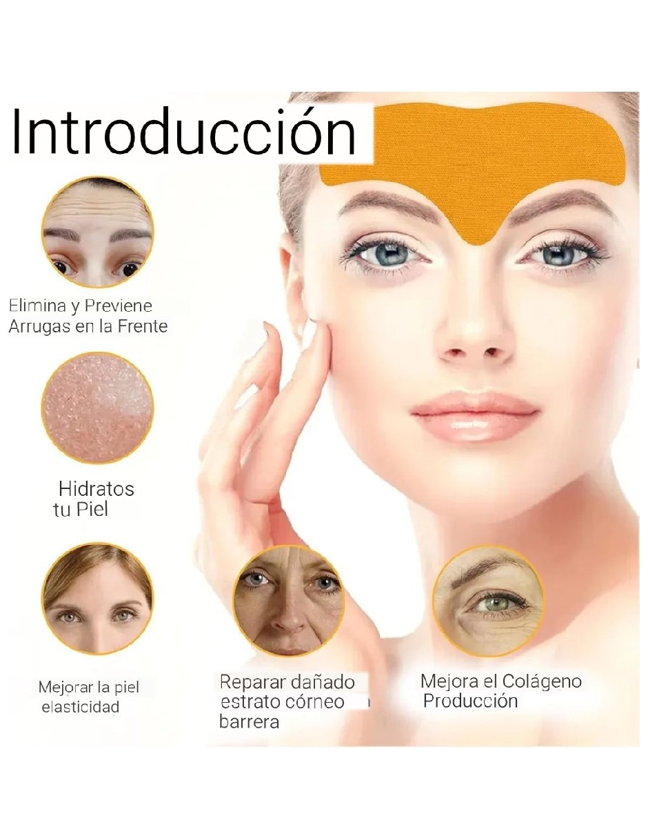 Parches para rostro Parches antiarrugas Genérica