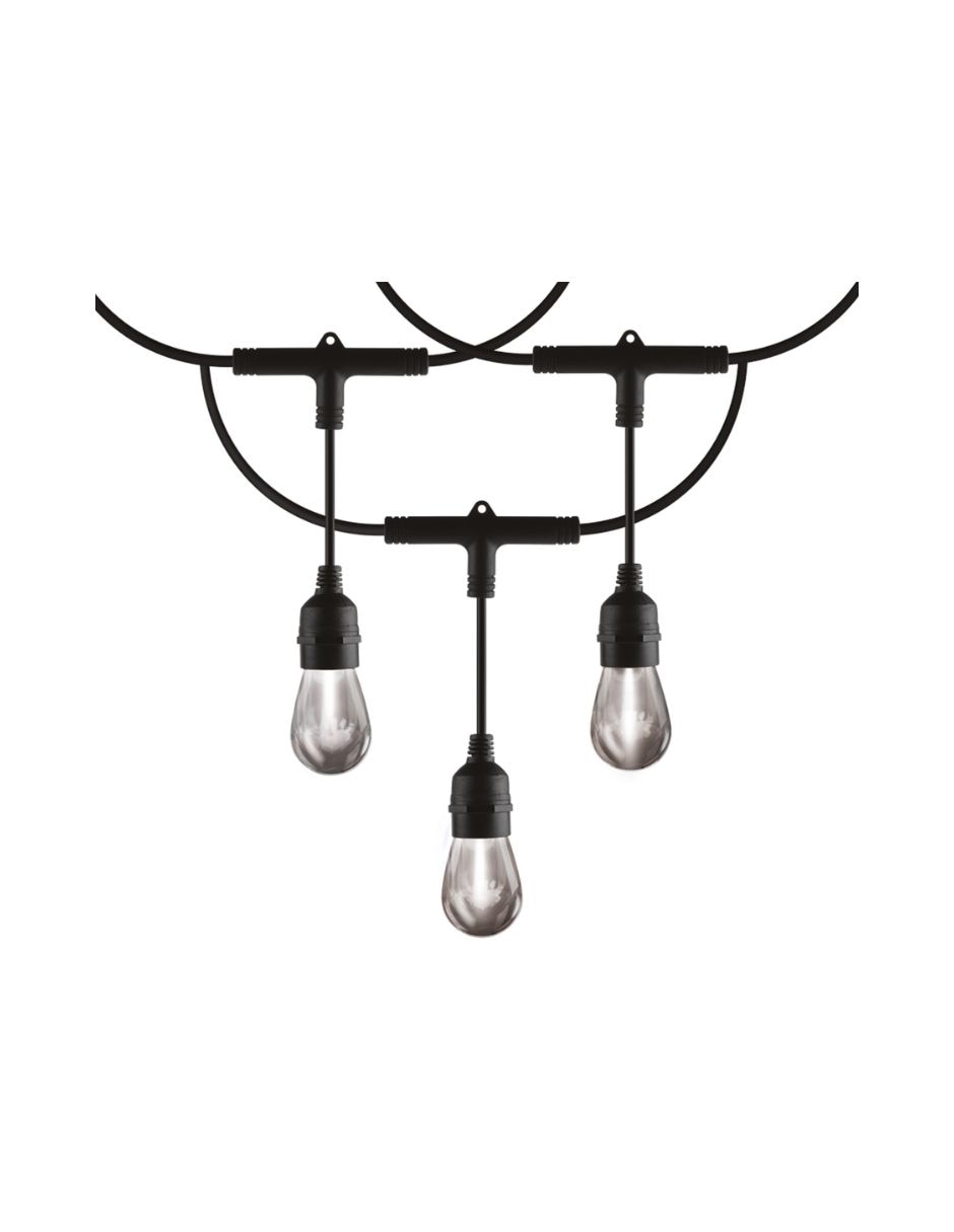 Serie de focos tradicional luz cálida 118271 con 12 focos