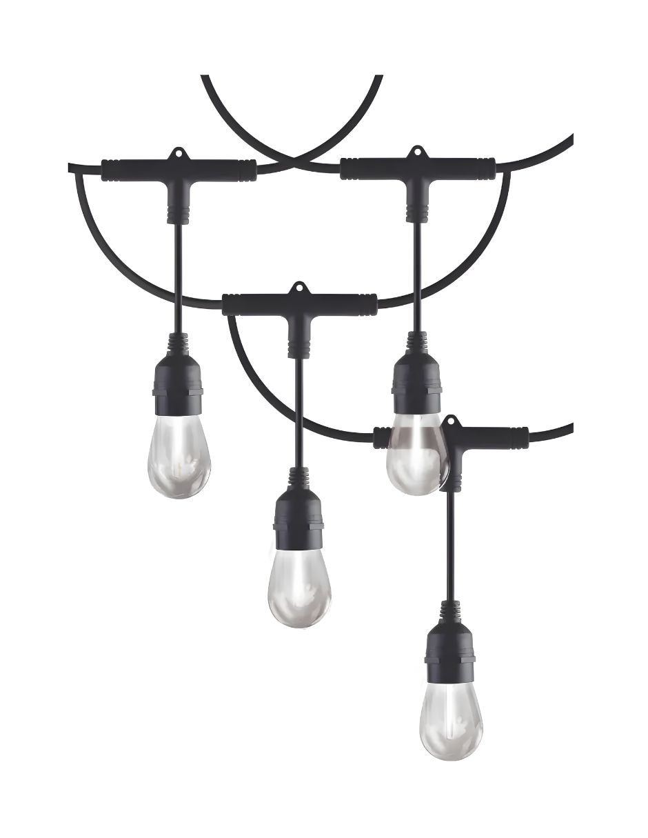 Serie de focos tradicional Aksi luz cálida 118271 con 12 focos