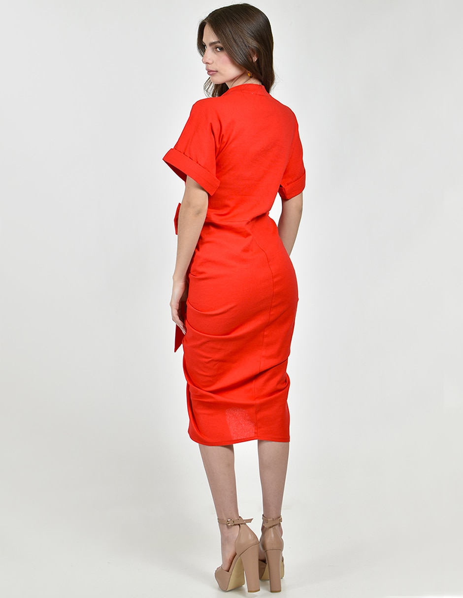 Vestido midi casual para mujer 5