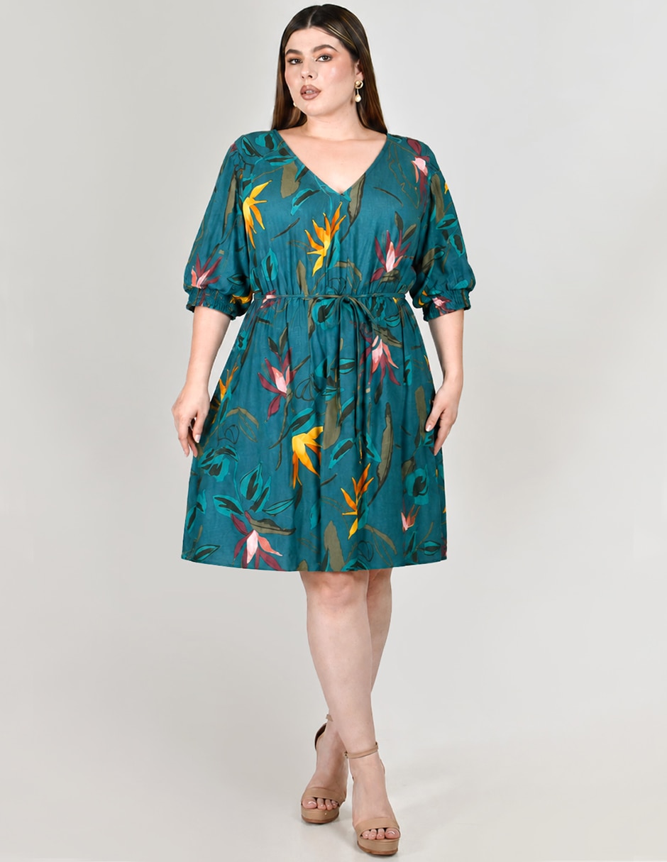 Vestido A la rodilla casual Roman Fashion para mujer