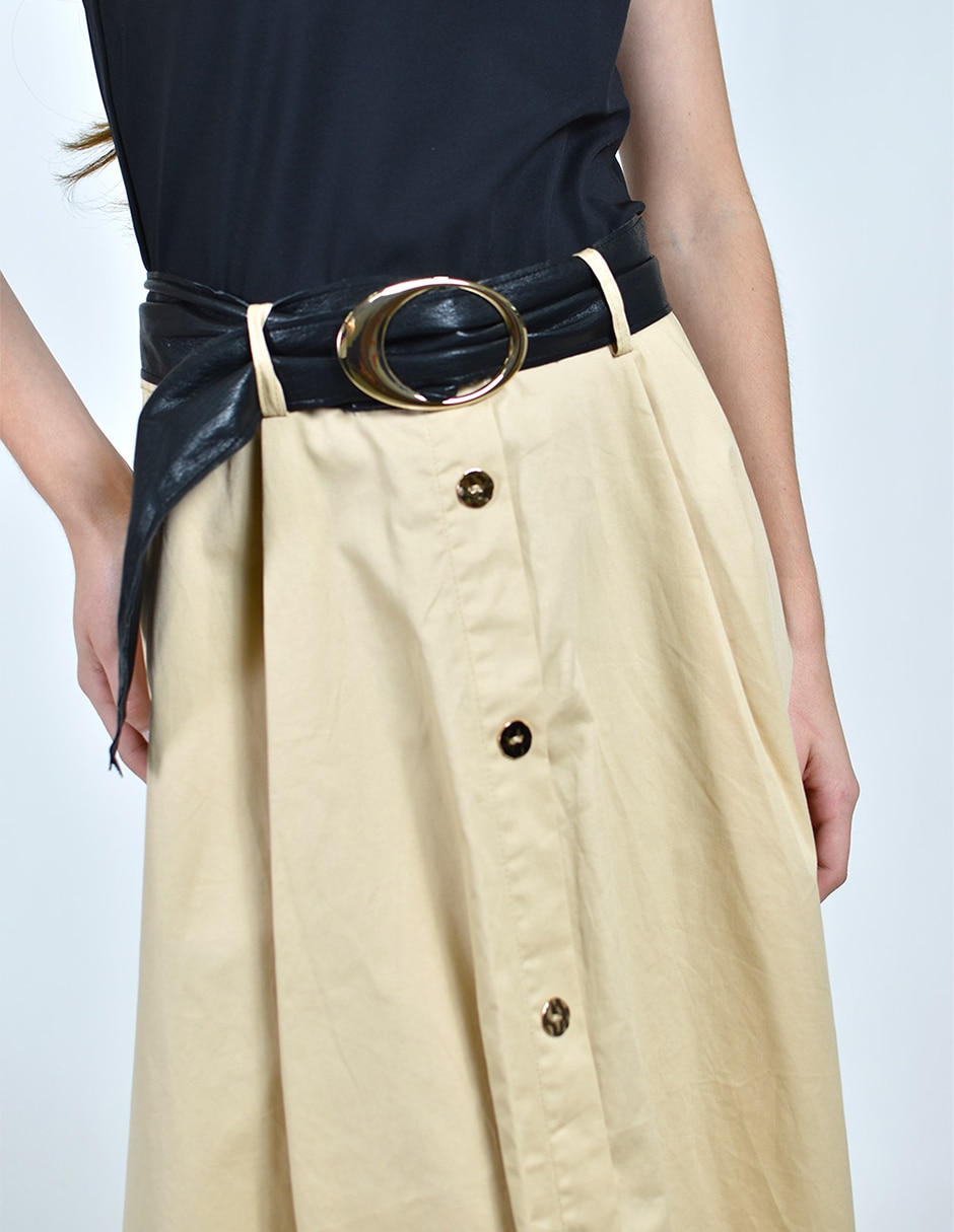 Vestido midi casual Roman Fashion para mujer