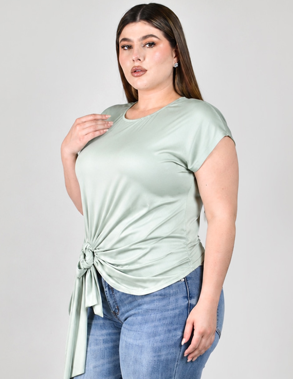 Blusa manga corta para mujer 2