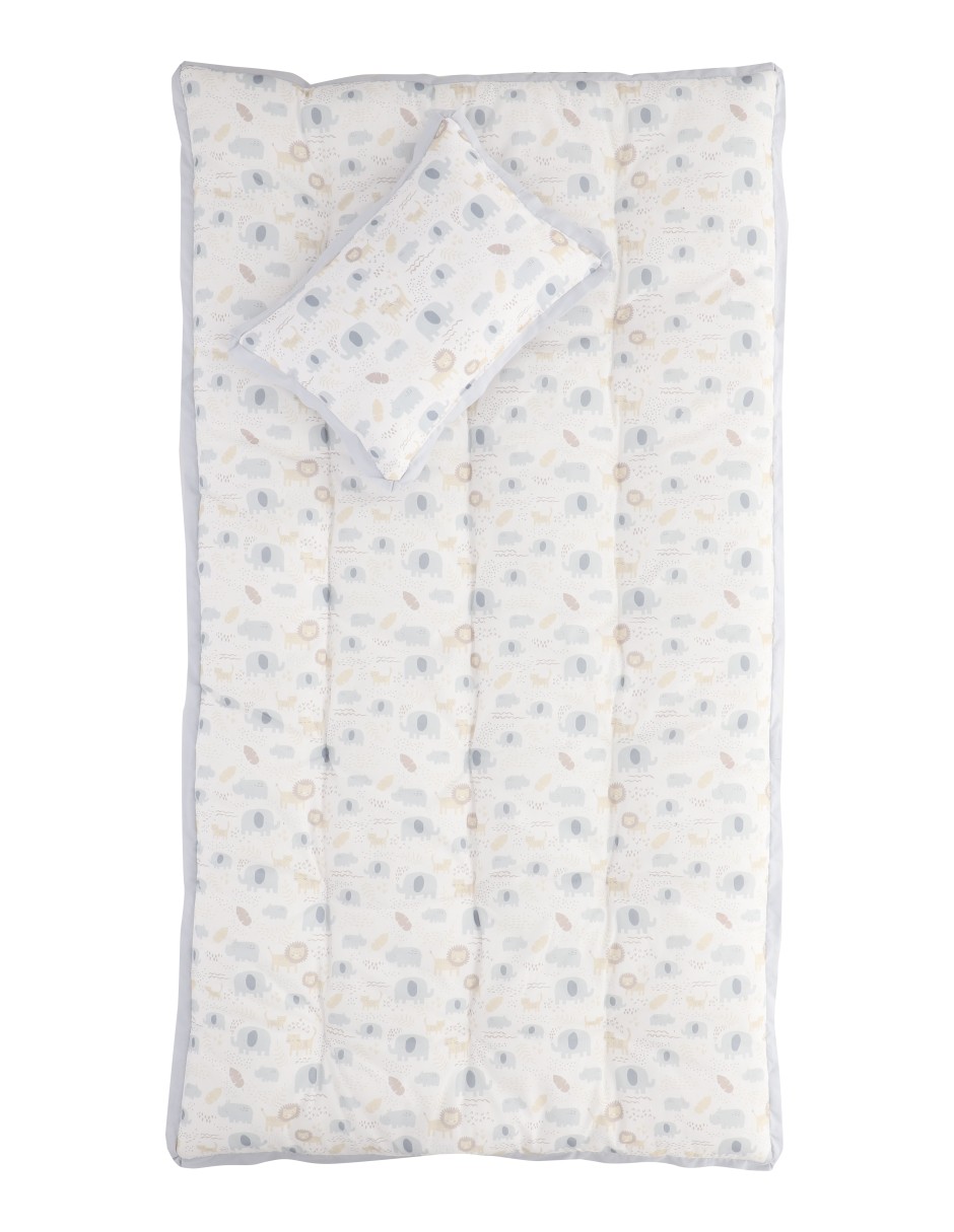 Juego de cuna Babuu Baby Selva Gris 3 piezas