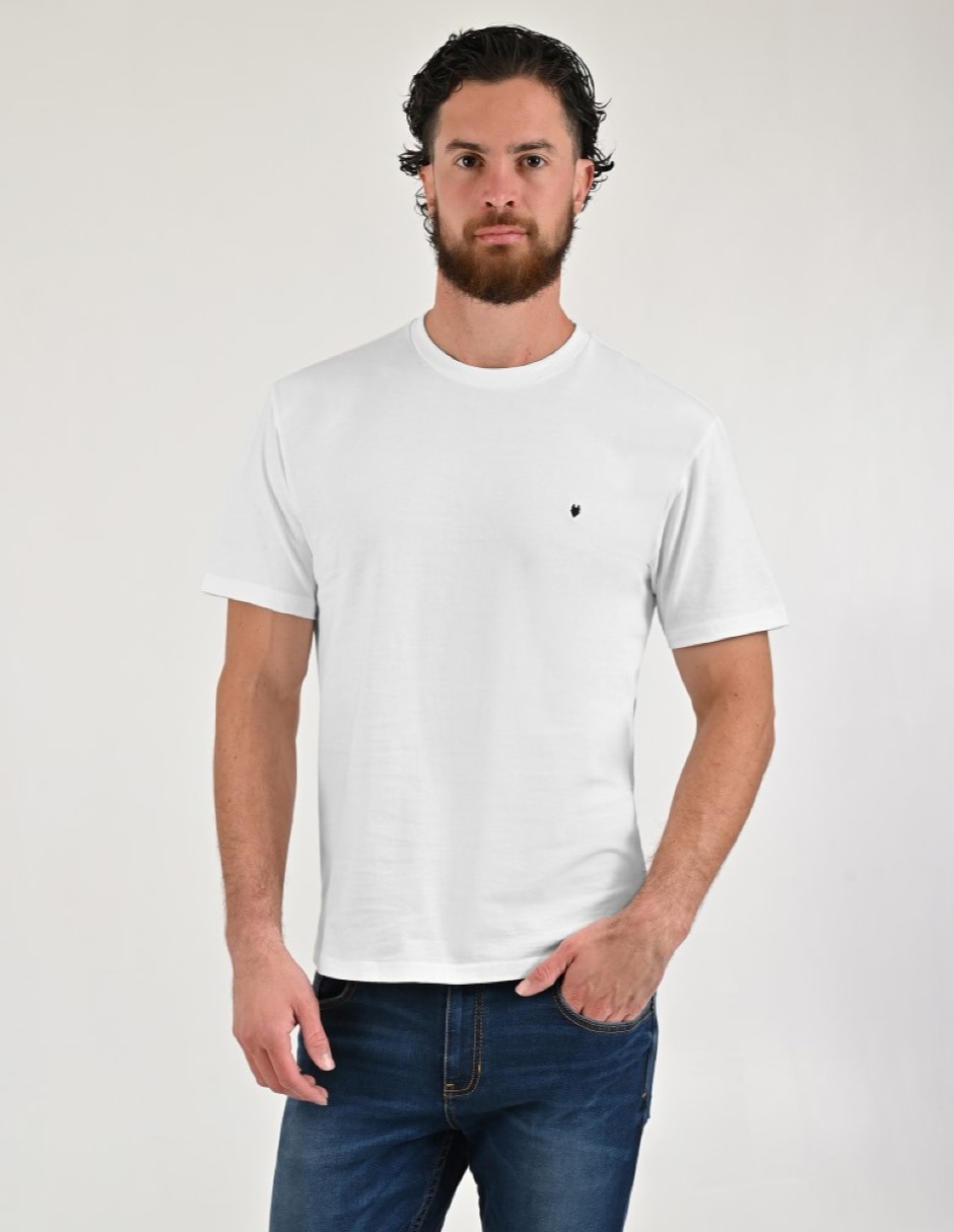 Set playera/playera básico cuello redondo para hombre