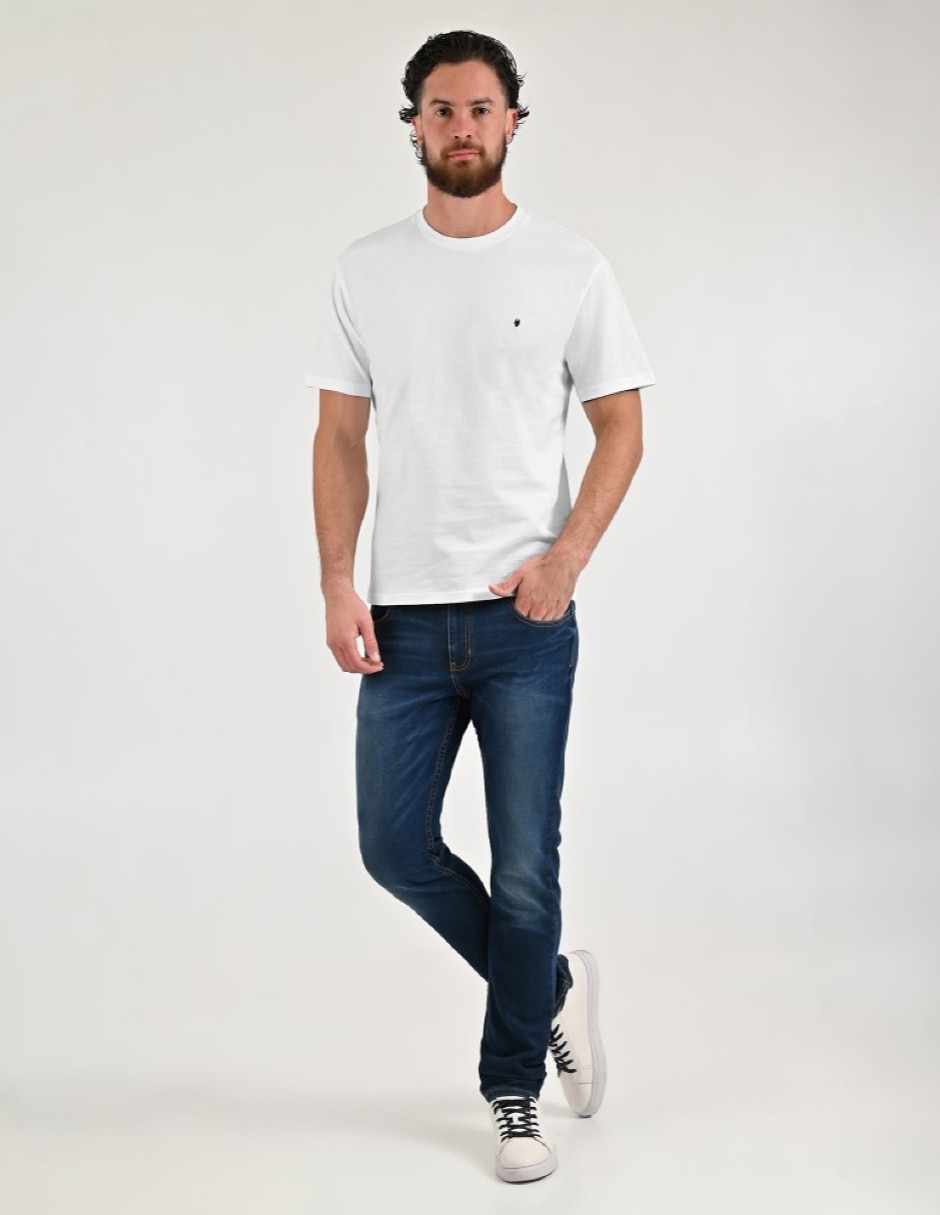 Set playera/playera básico cuello redondo para hombre 5