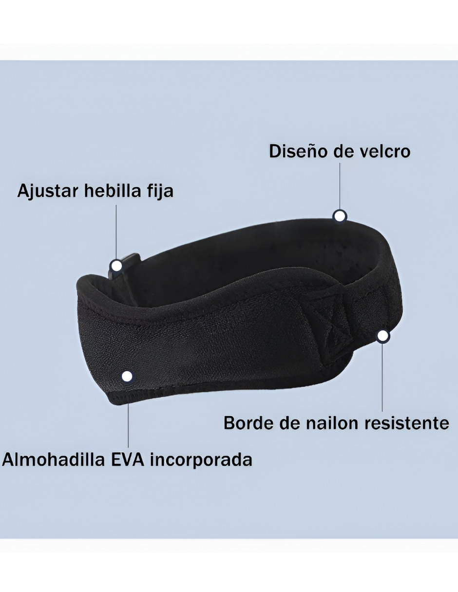 Rodillera compresión de poliéster 2