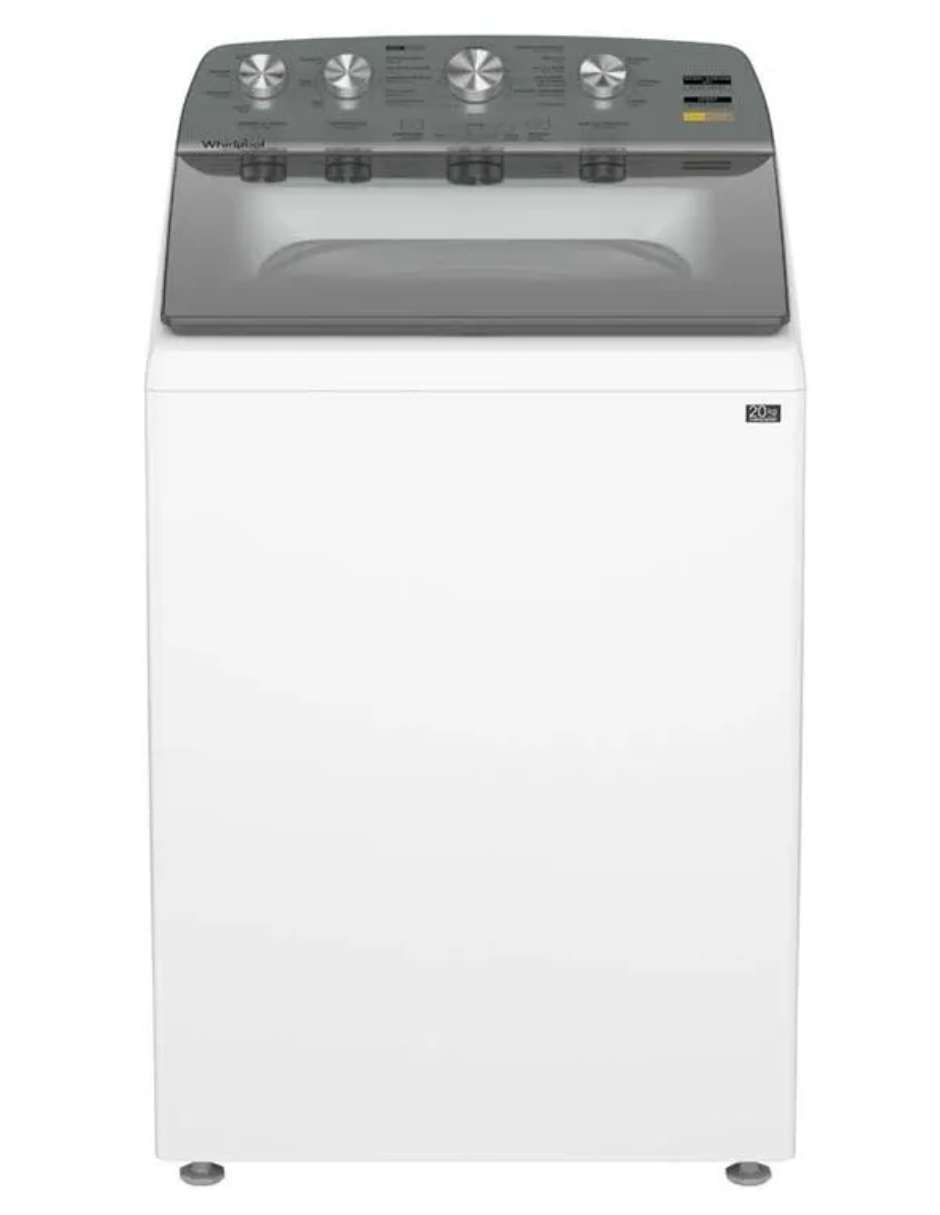 Lavadora Whirpool 20 Kg automática carga superior 8MWTW2054WRM