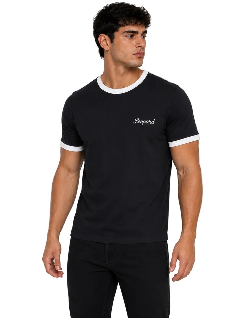 Set playera/playera ringer work dept cuello redondo para hombre 1